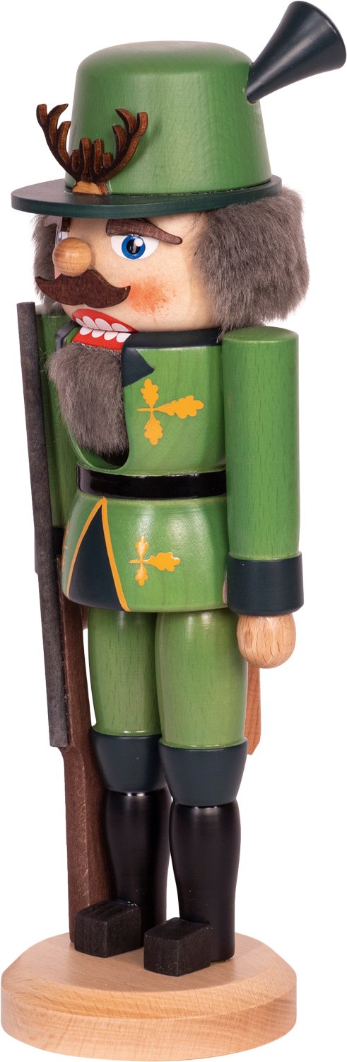 Nussknacker "Jäger"grün SAICO - 29 cm    