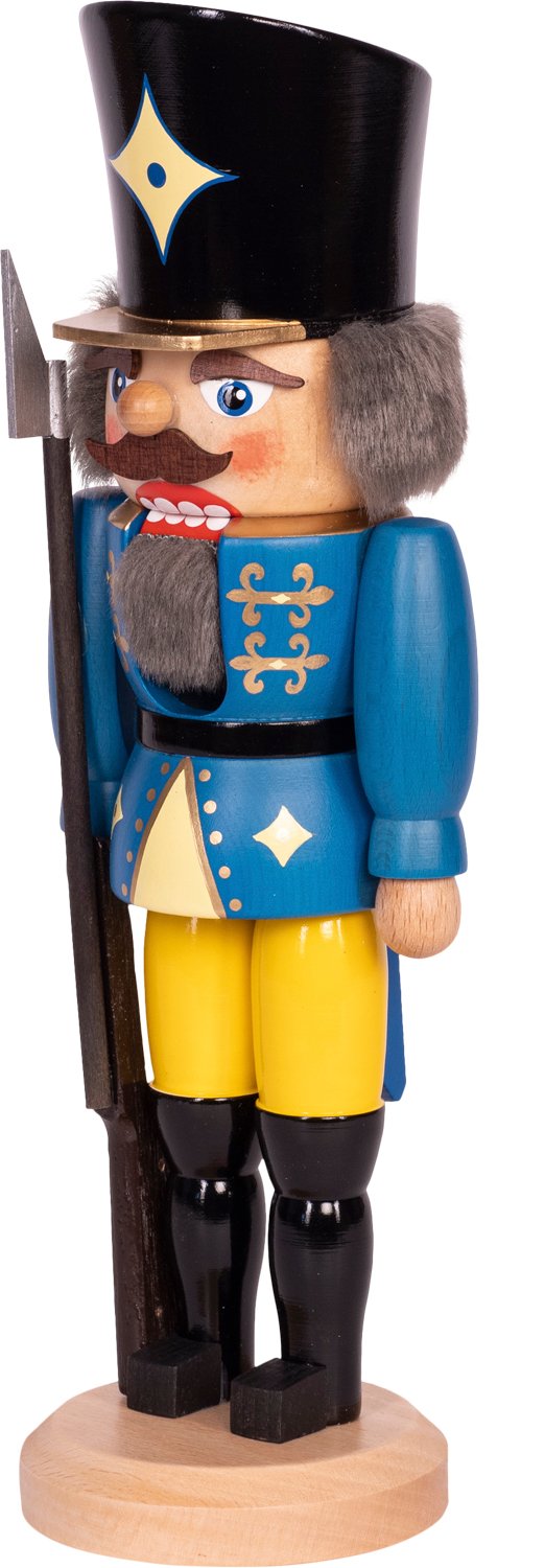 Nussknacker "Soldat" blau SAICO - 36 cm    